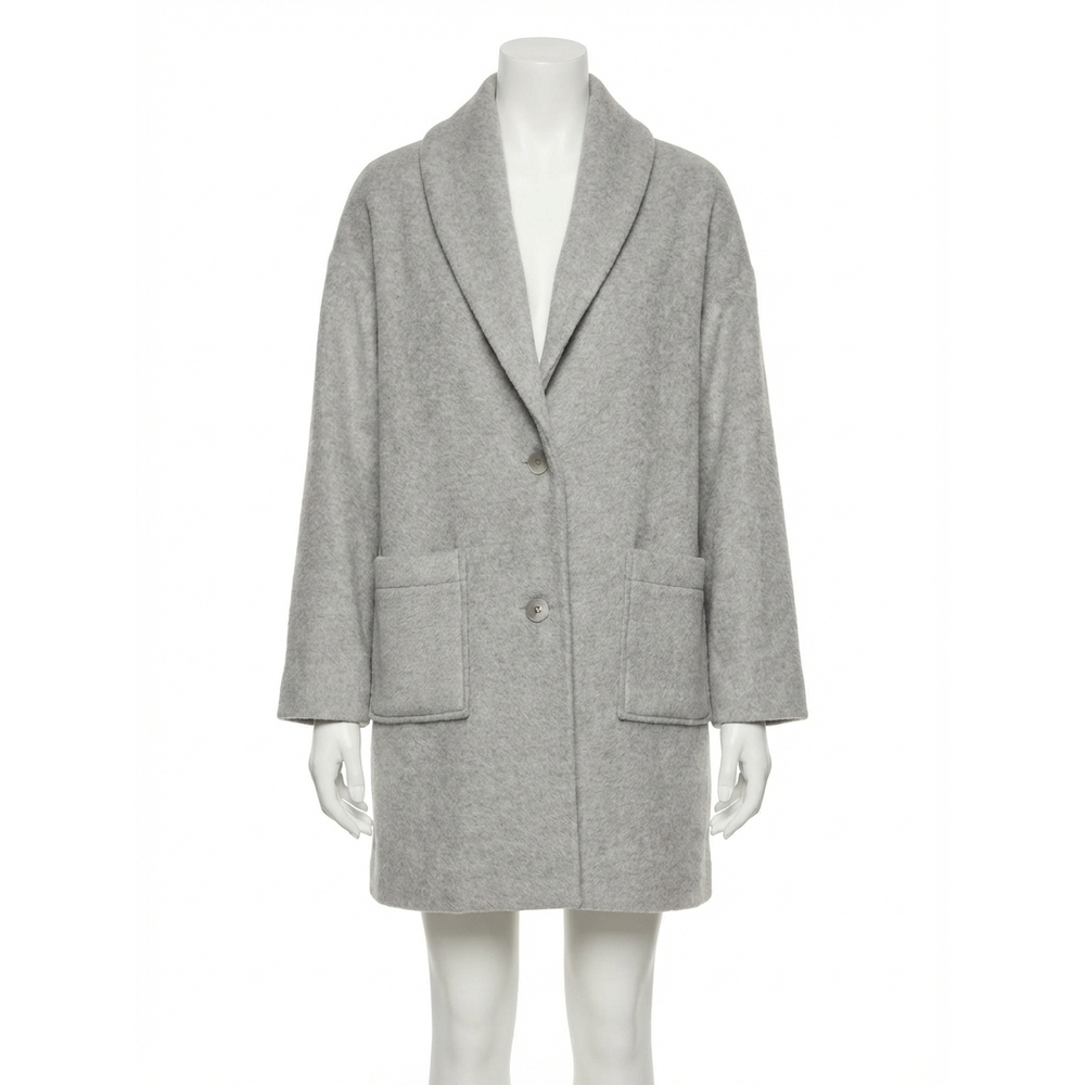 NEW Z SUPPLY lennon heathered coat in heather gray